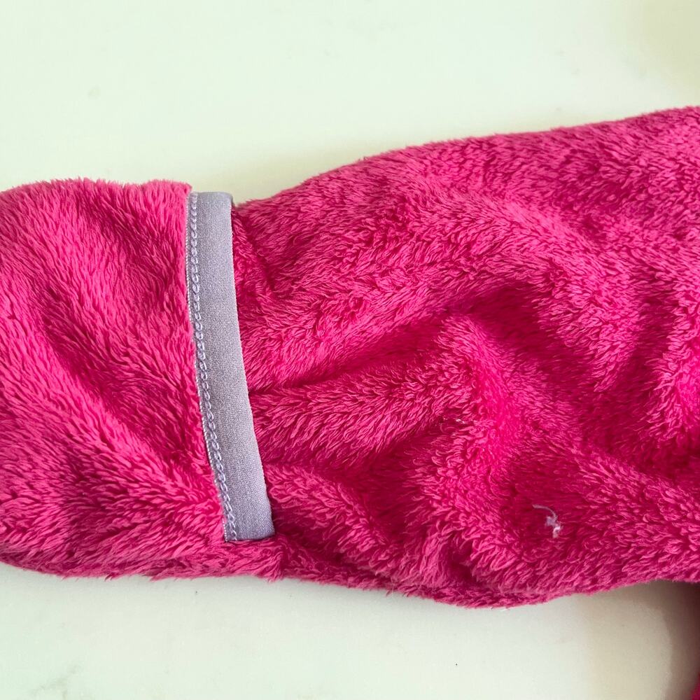 The North Face Infant Girls Pink Sherpa Fleece Bunting Snowsuit 3-6M - Picture 11 of 12